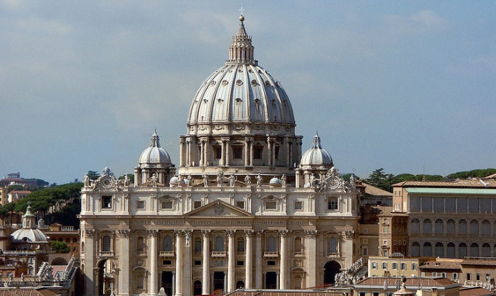 строительства римского собора Святого Петра